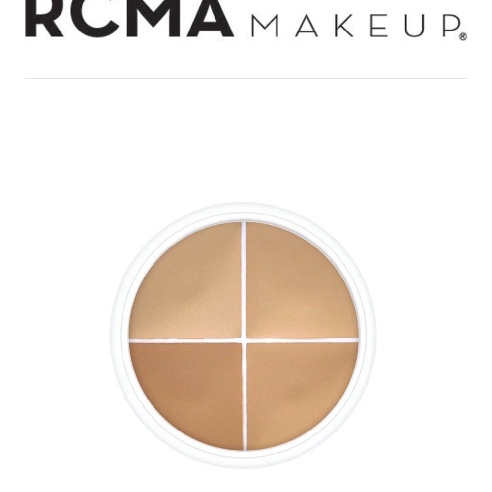 RCMA Makeup Foundation Quad - Cream and Tan Shades  Olive range OL